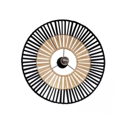 19252 CEILING LIGHT BLACK BAMBOO 1XE7 MAX 40W Zambelis Lights